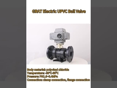 酸・アルカリ溶液用UPVCボールバルブ | 耐腐食性・長寿命